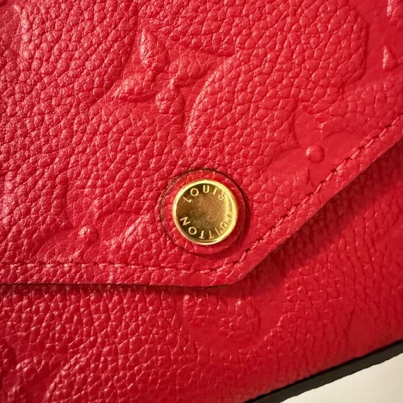 Louis Vuitton Empriente Felicie Cherry Red Crossbody Bag - Picture 3 of 16